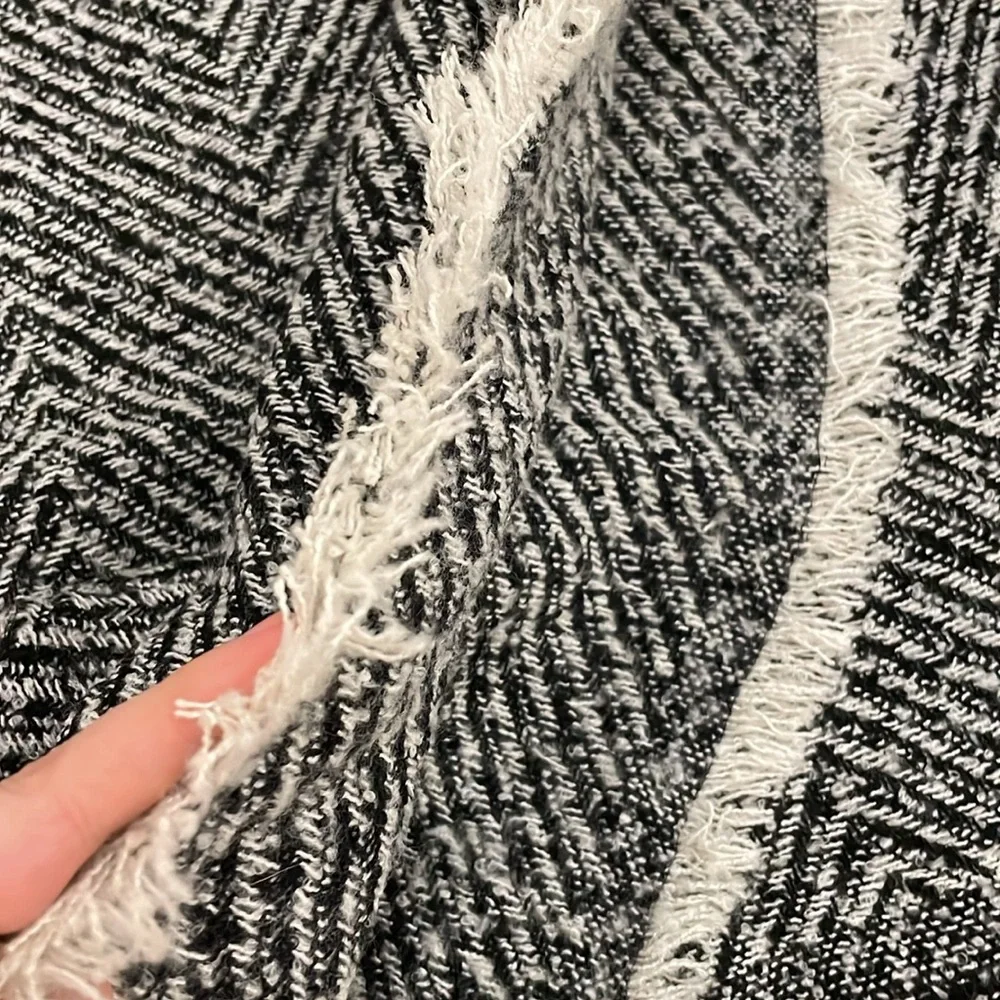 Target Merona herringbone blanket scarf